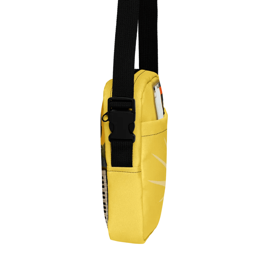 American Prophet by Frank Fonik (Sequential Prophet 5), Techno EDM Utility Crossbody Bag product image (5)