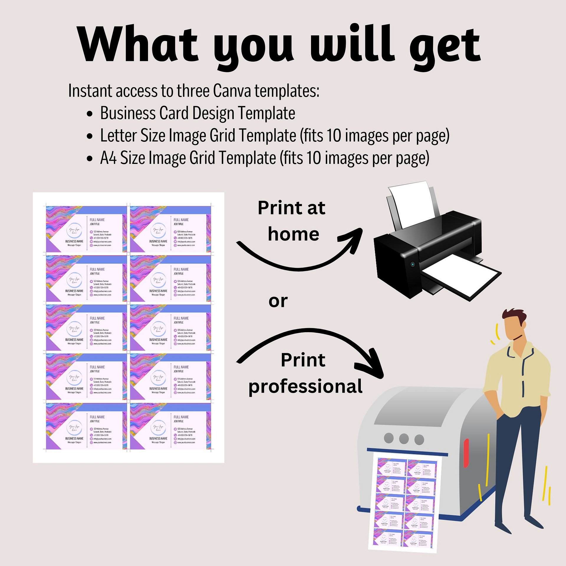 Unicorn - Business Card Template product image (5)