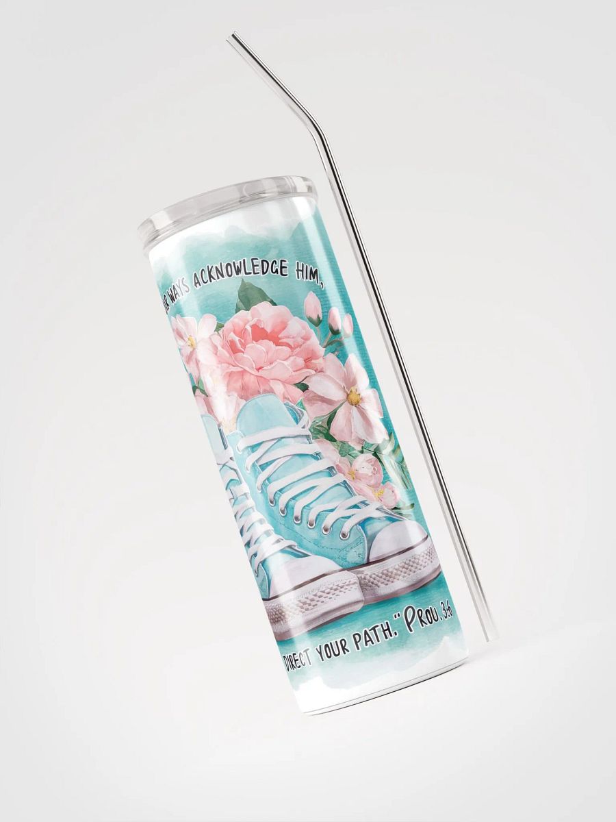 Proverbs 3:6 Stainless Steel Tumbler product image (4)