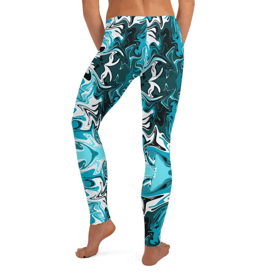 Blue Swirl Leggings product image (9)