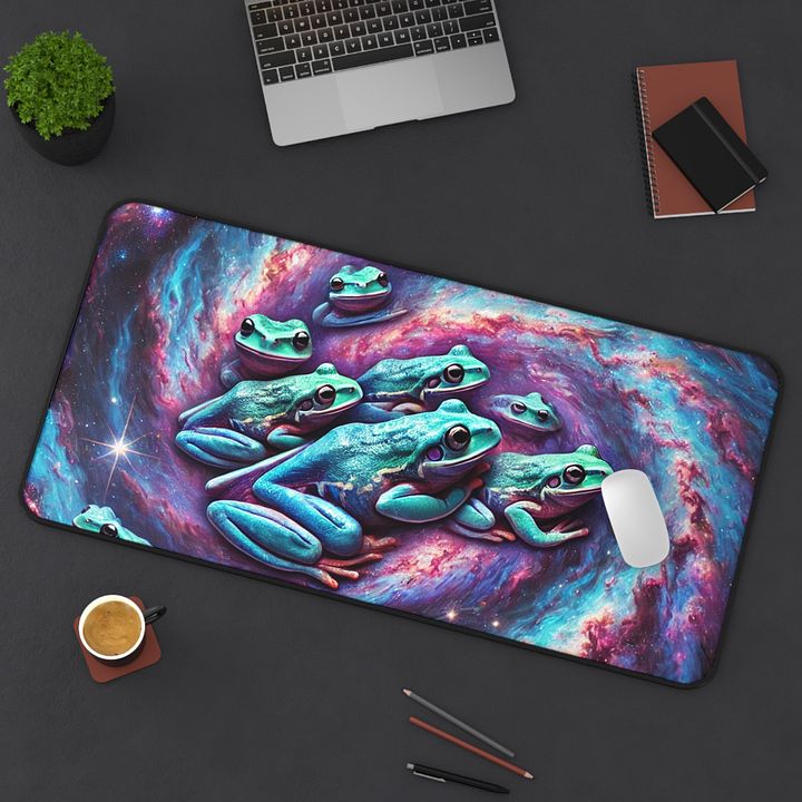 Space Frog Mouse Pad 16” x 32” product image (1)