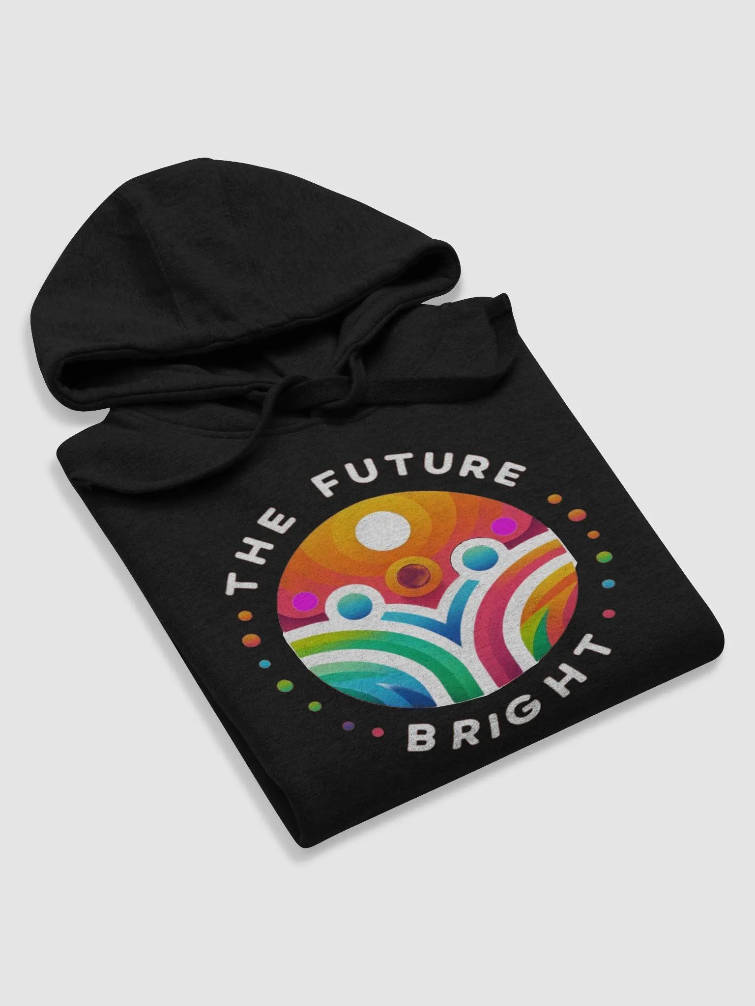 Bright Future Abstract Logo Hoodie product image (38)