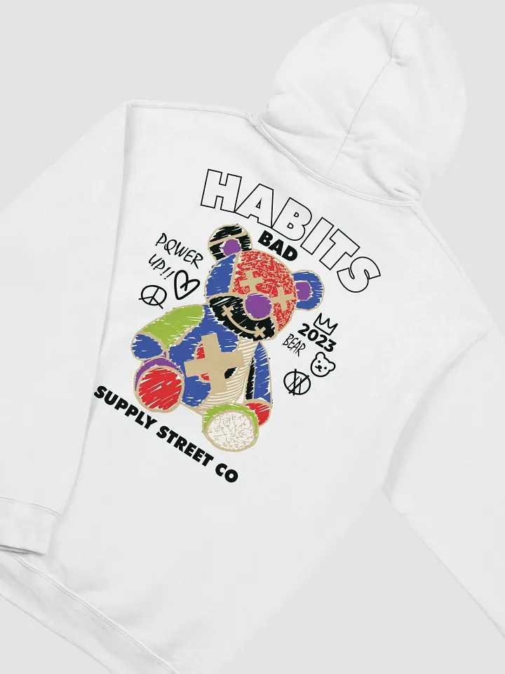 TRIFUNO Patchwork Teddy Bear Unisex Hoodie product image (1)