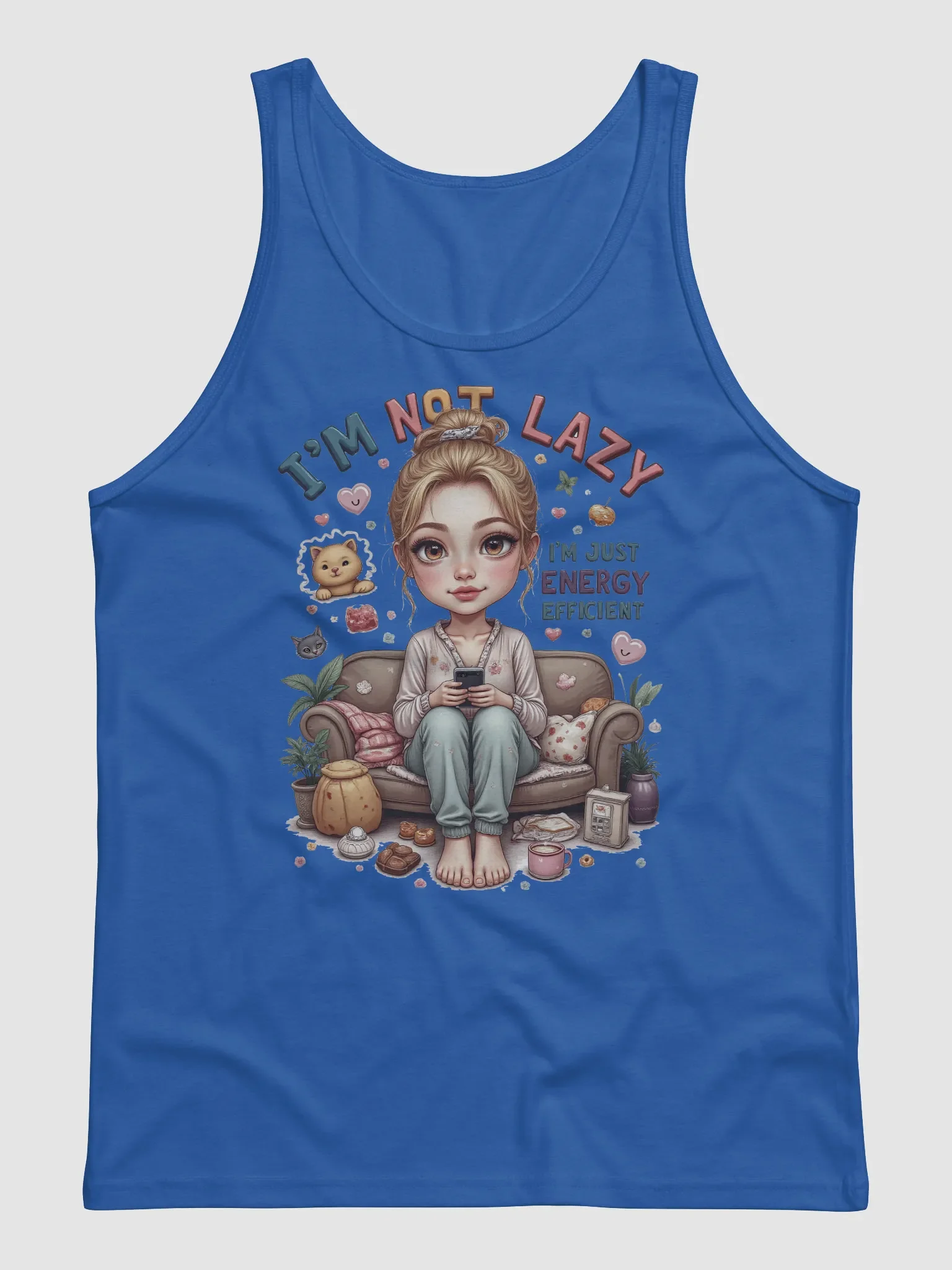 I'm Not Lazy I'm Energy Efficient Tank Top product image (2)