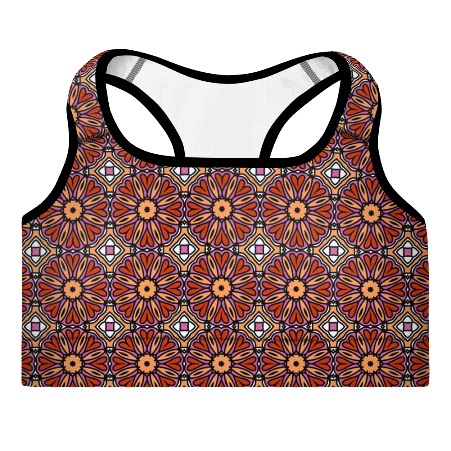Lesbian Abstract (2) - Padded Sports Bra product image (3)