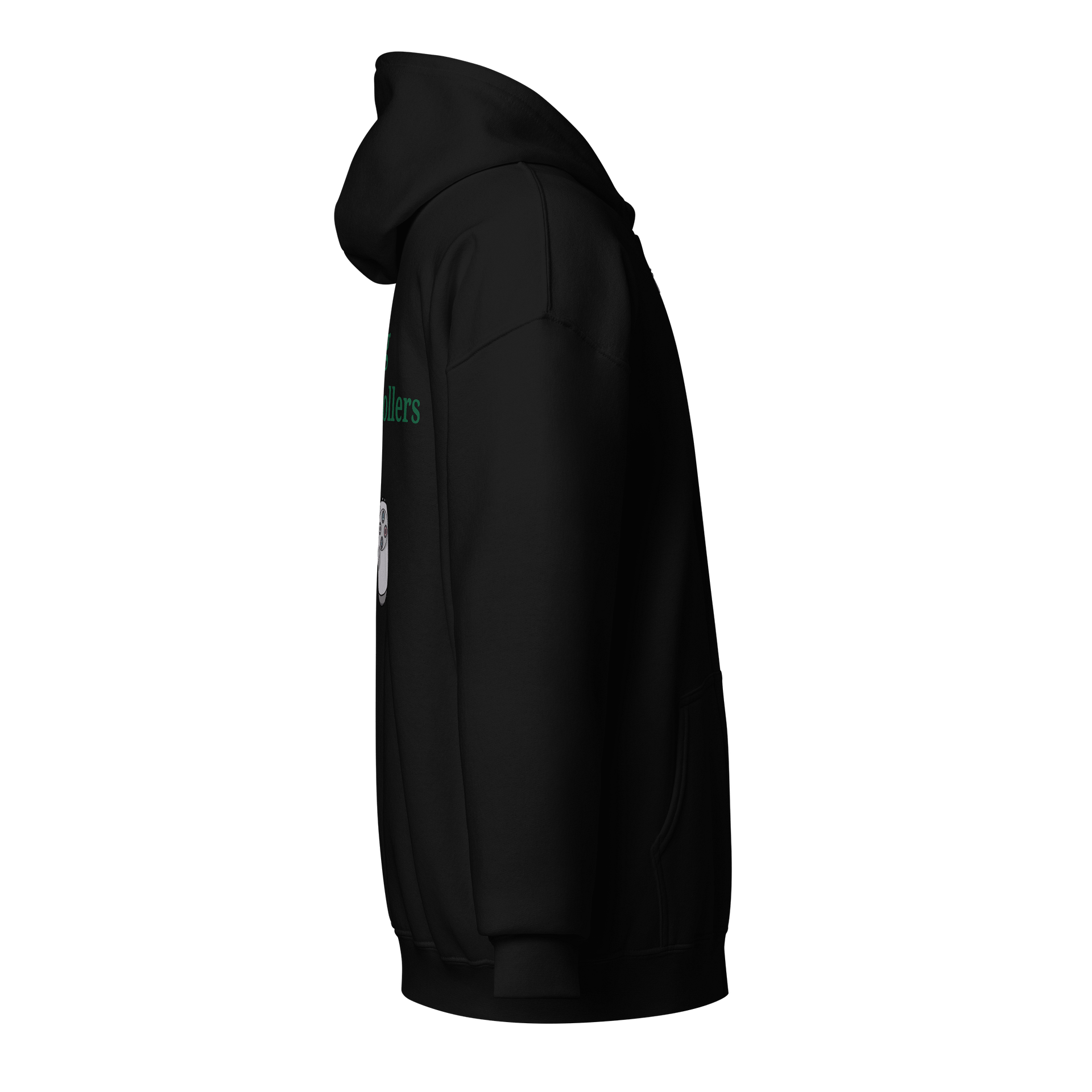 [WOR Shop] Breaking Controllers - Unisex Zip Graphic Hoodie [white logo] product image (4)