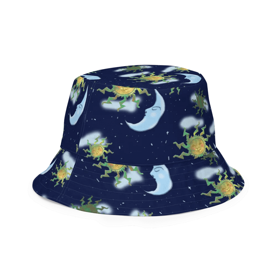 Clouds and Antique Sun Bucket Hat product image (11)
