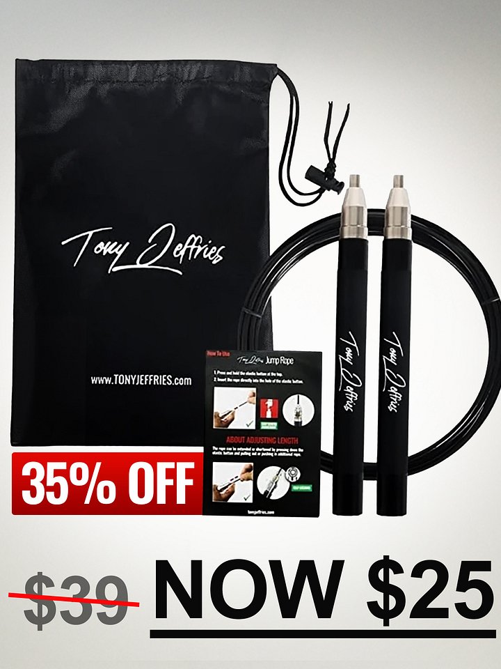 2.0 Speed Jump Rope By Tony Jeffries 2026 NOW IN STOCK product image (1)