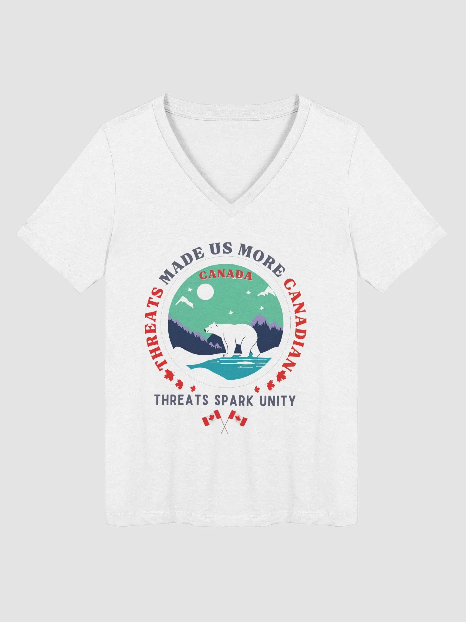 Canadian Unity V-Neck Tee product image (5)