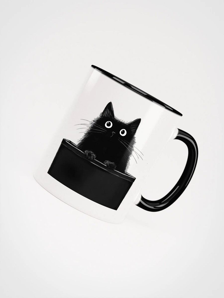 Mug Black Cat in Letter Box product image (12)