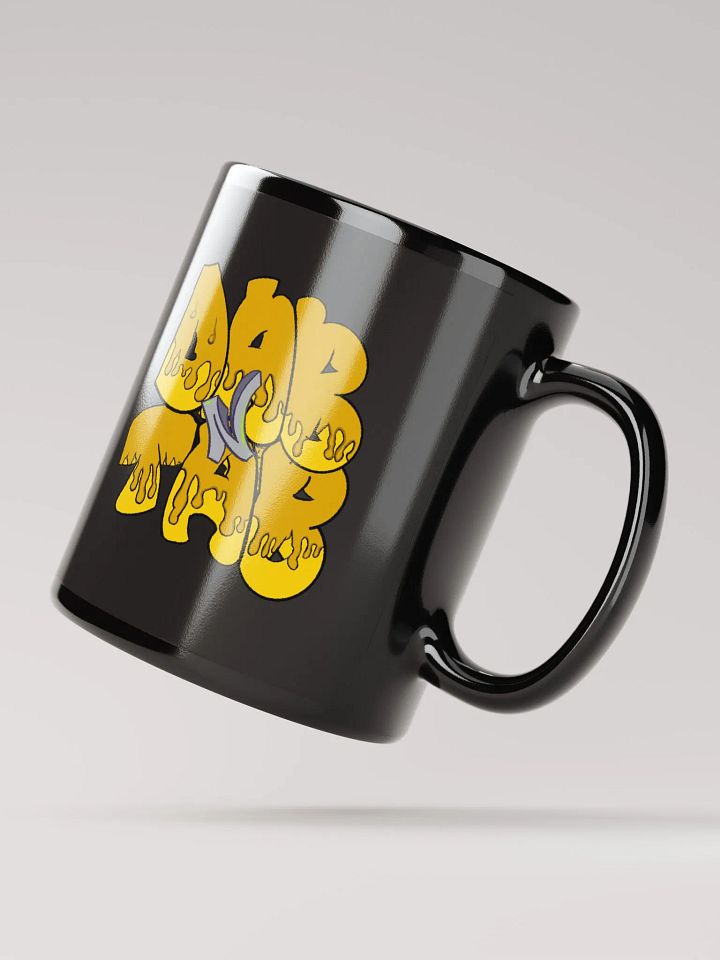 Dab N Tab Black Coffee Mug product image (2)