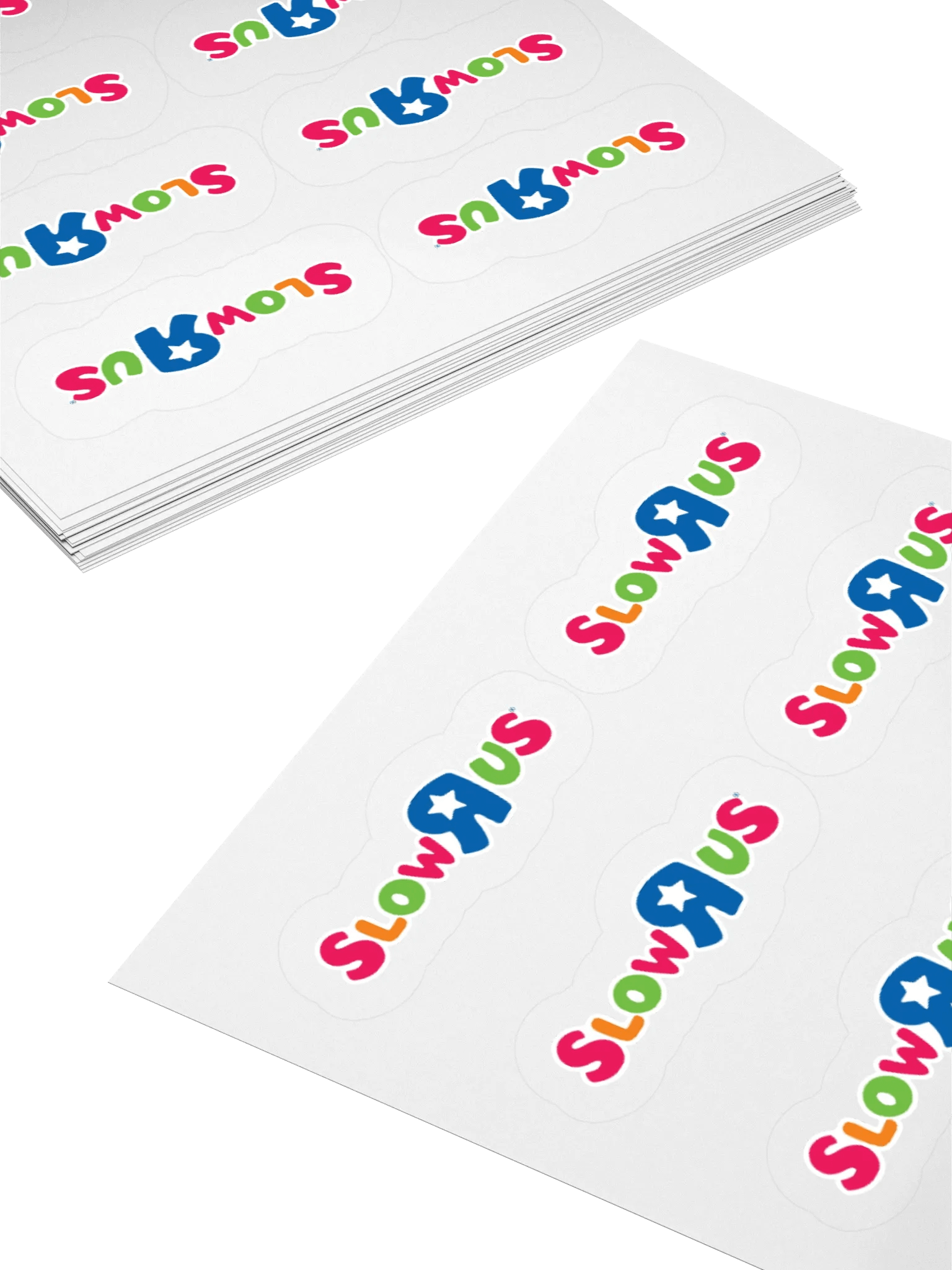 SLOW-R-US STICKERS (8-PACK) product image (4)