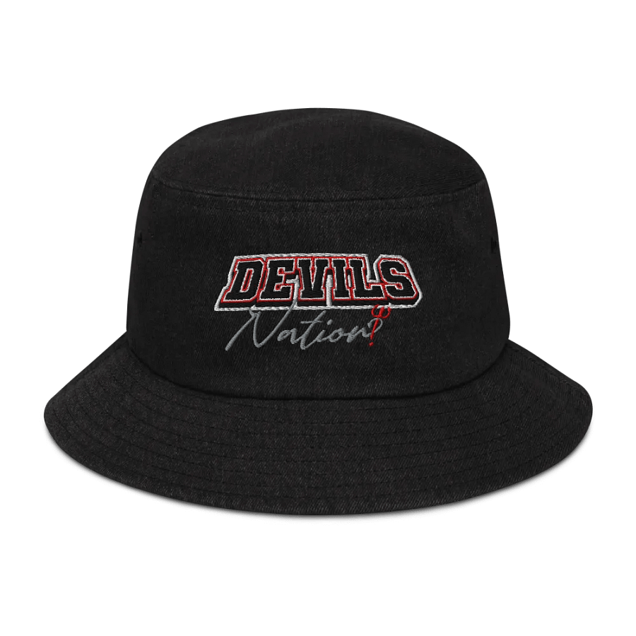 Devils Nation Varsity - Capstone Denim Bucket Hat product image (1)