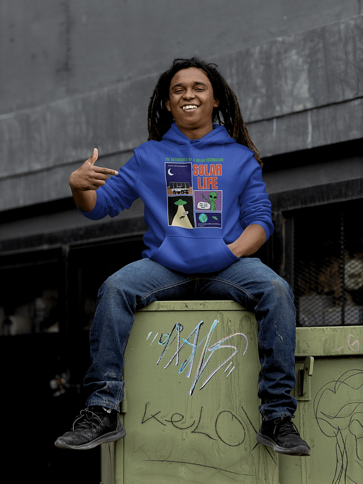 Solar Alien Invasion Hoodie product image (2)
