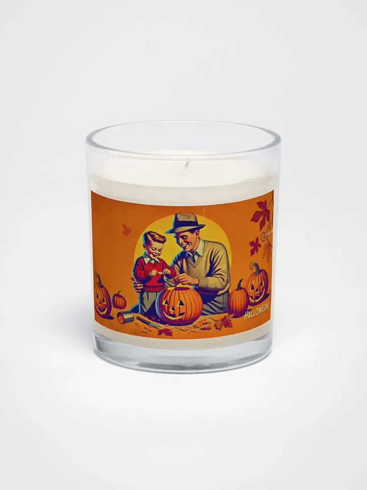 Halloween Pumpkin Carving Candle product image (1)
