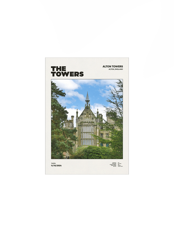 The Towers Premium Poster product image (1)