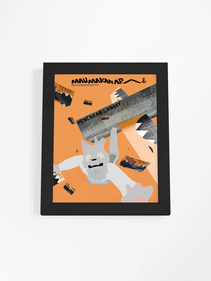 MMA | Gix Falling Poster (Framed) product image (2)