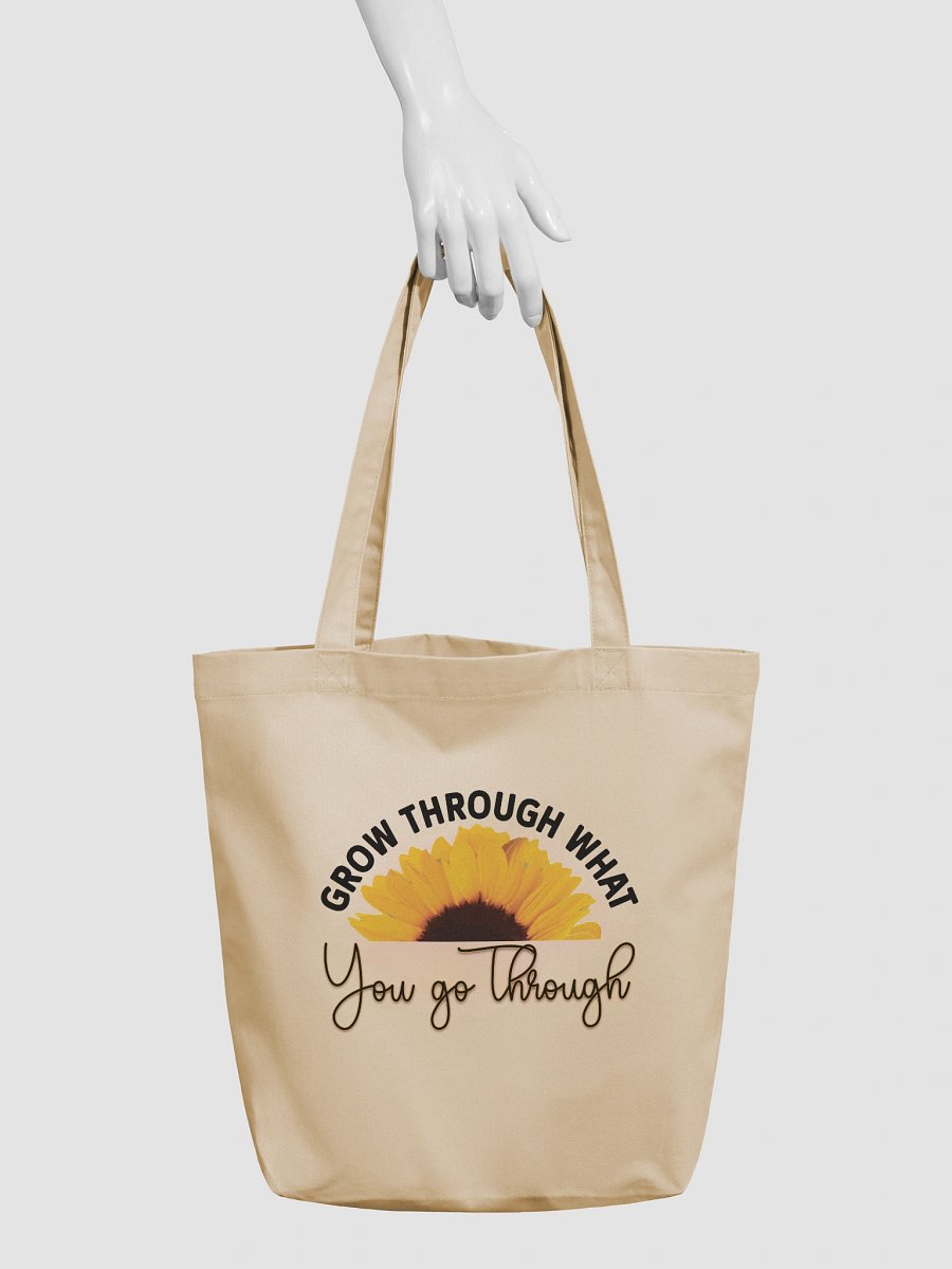 Grow Through What You Go Through Tote Bag product image (3)