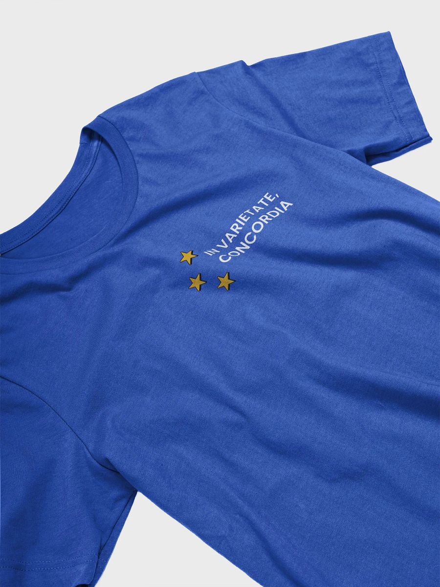 T-Shirt - In Varietate, Concordia & EU Stars - Blue & Variants product image (9)