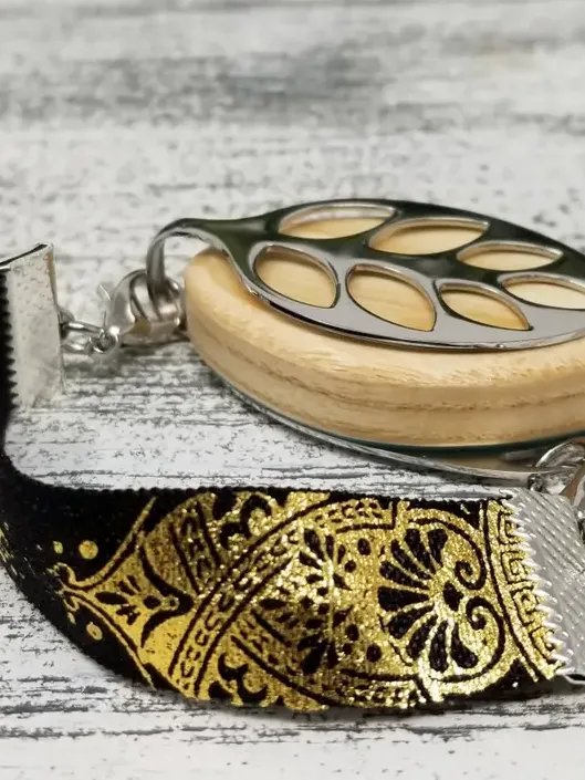 Zen Elastic Bracelet | Handmade Accessory for Bellabeat Leaf Urban & Ivy product image (2)