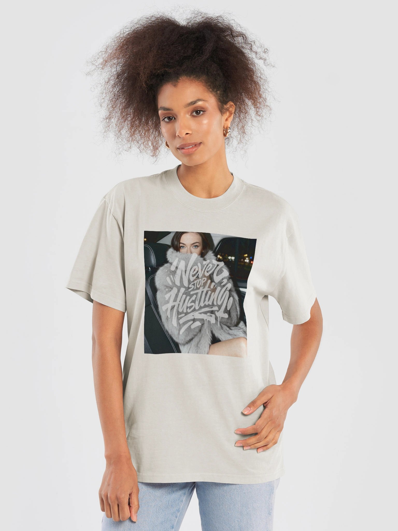 never stop hustling premium t-shirt product image (9)