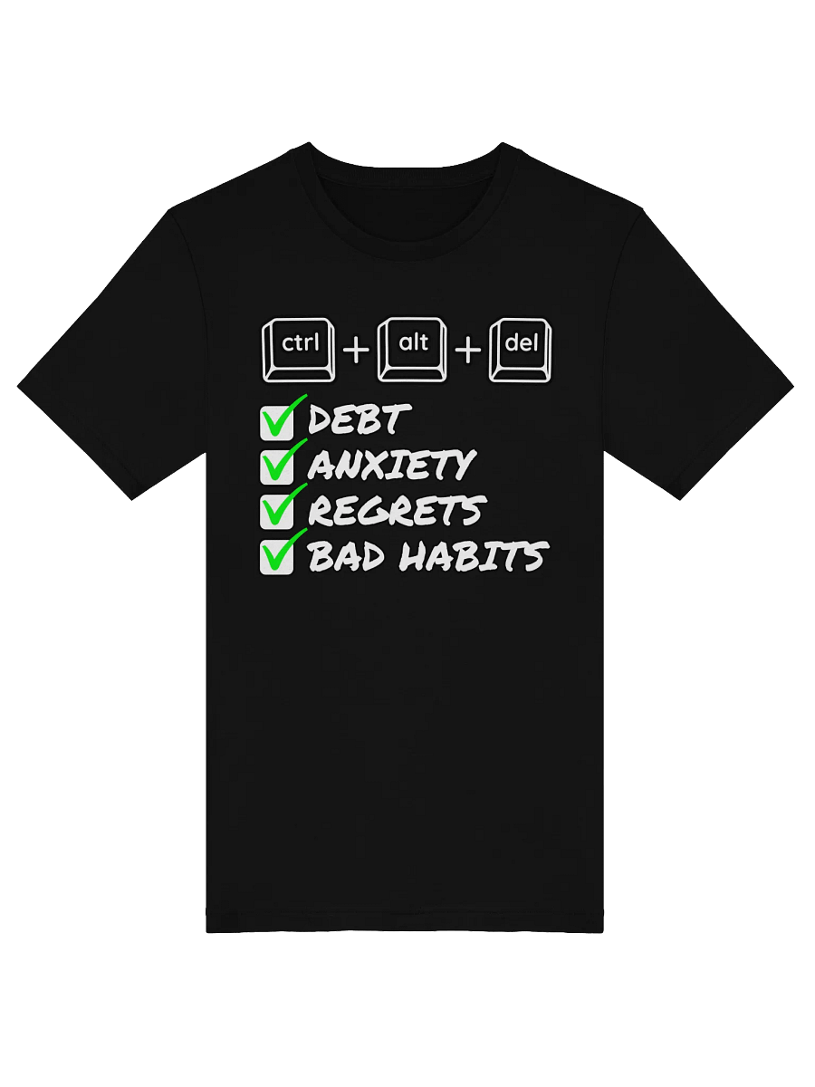 CTRL + ALT + DEL T-Shirt product image (1)