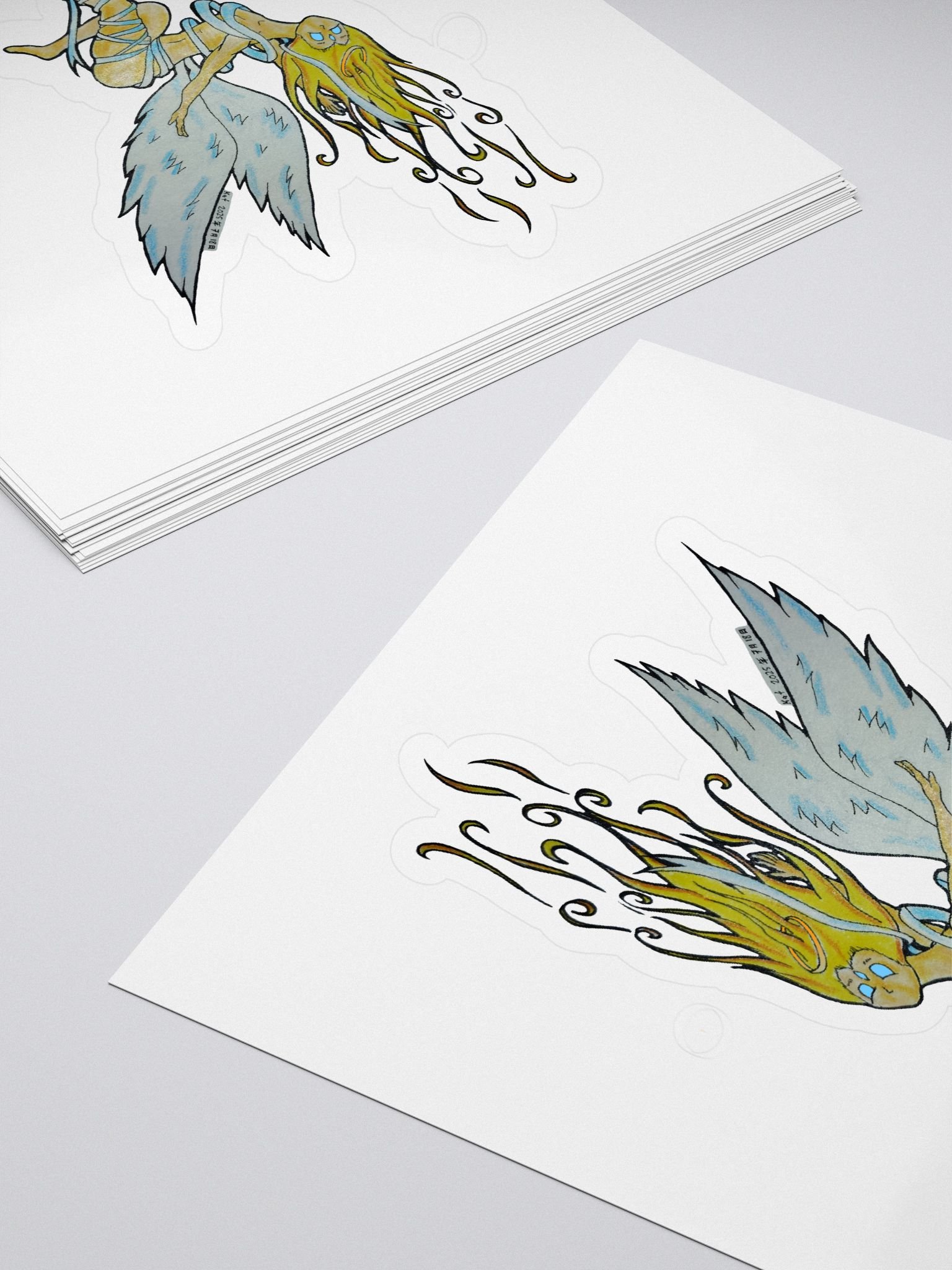 SteamVent Angel Kiss Cut Sticker product image (4)