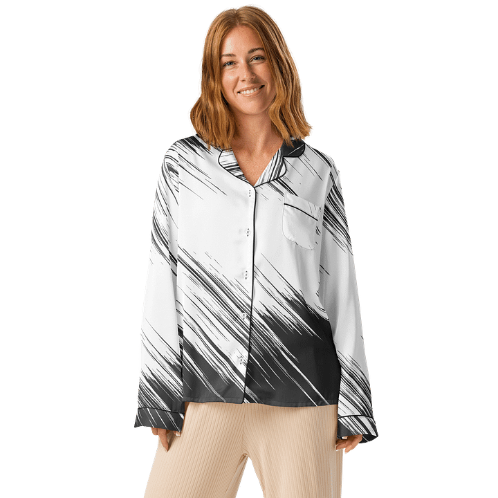 Velocity Lines Women's Pajama Top product image (1)