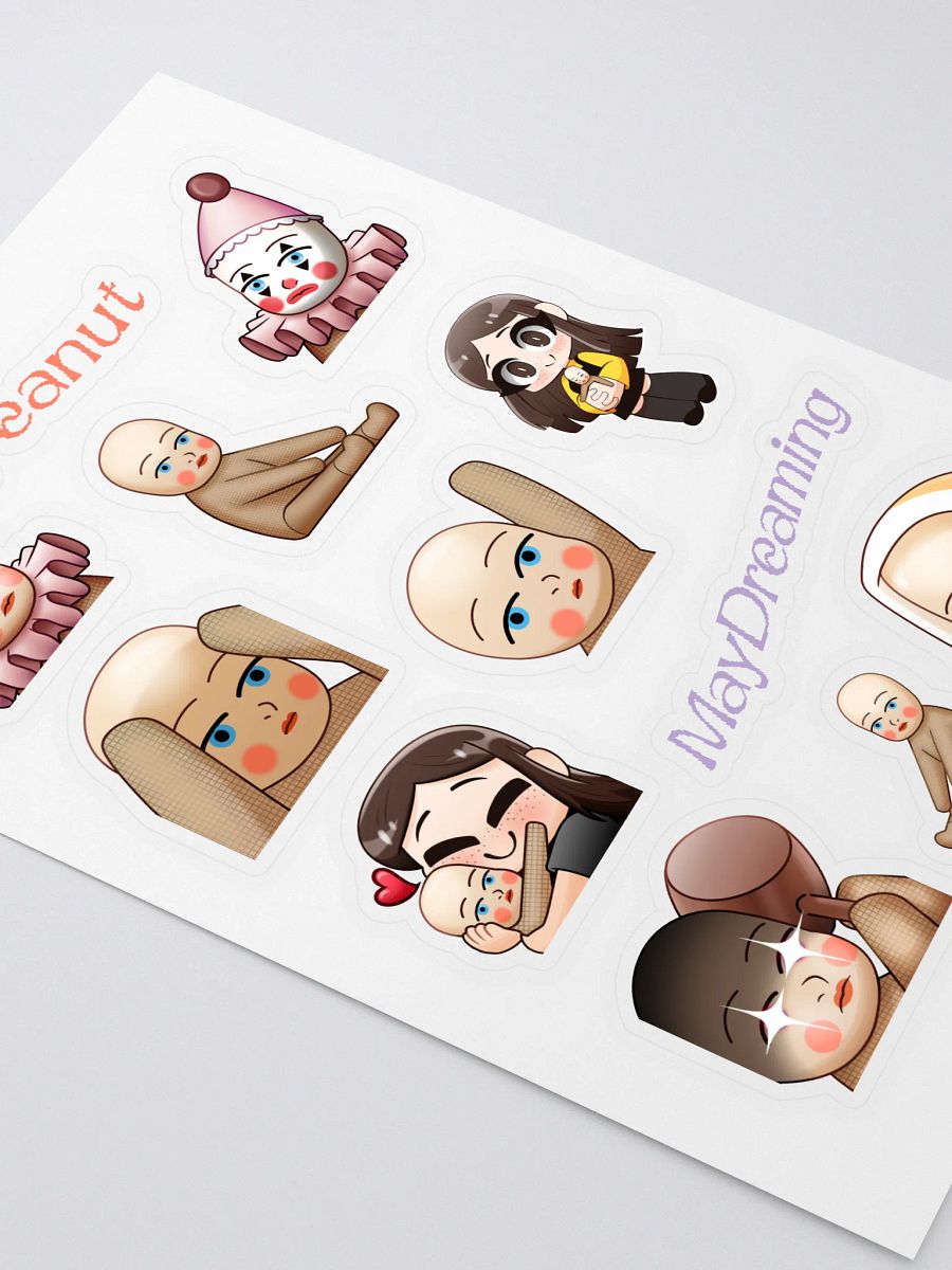 Peanut Emote Sticker Sheet product image (2)