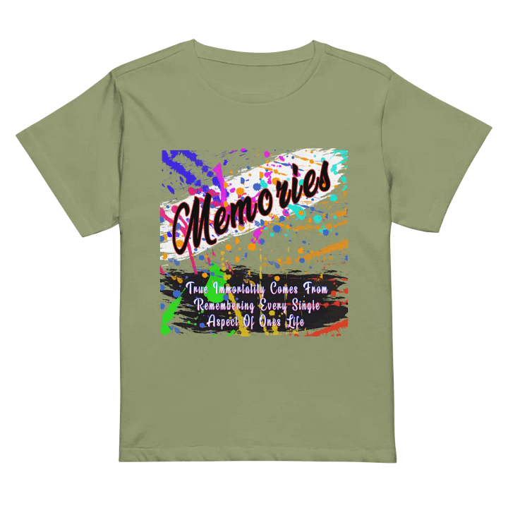 Memories Last Forever, Cherish Every Moment, Immortalize Your Memories, True Immortality Tee, Vibrant Memory Shirt, Remember Loved Ones product image (22)