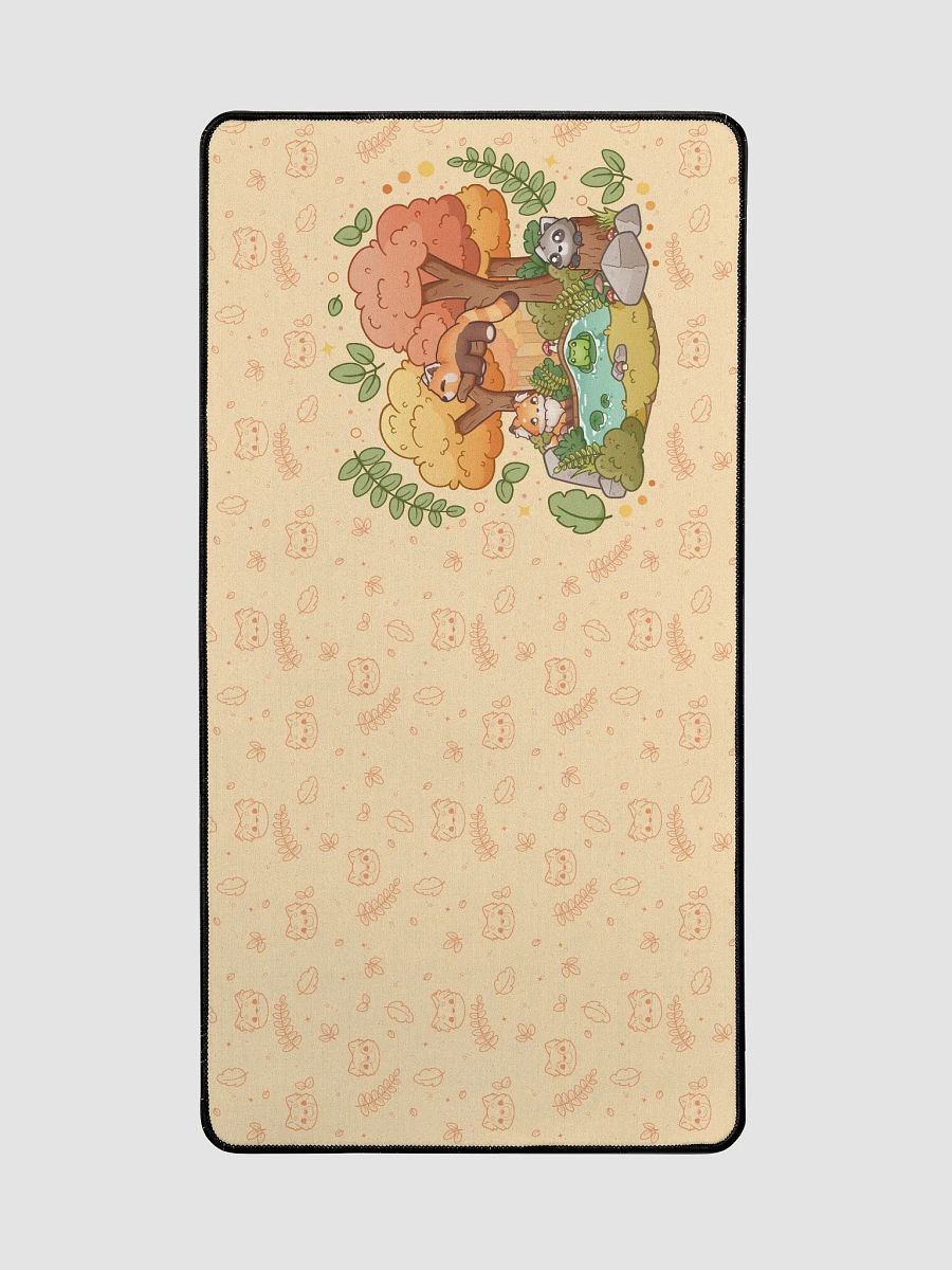 Orange Desk Mat | Woodland frens product image (2)