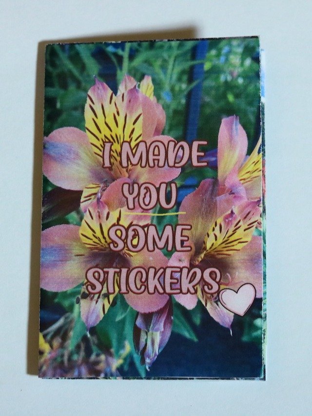 I Made You Some Stickers Zine product image (1)