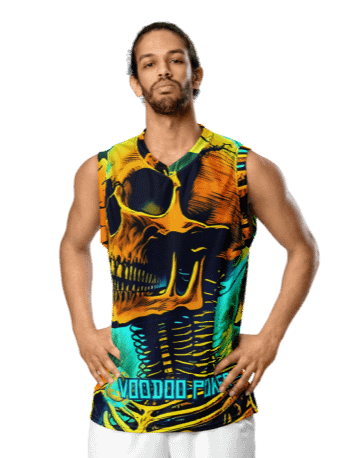 Voodoo Poker Neon BB Style Polyester Jersey product image (5)