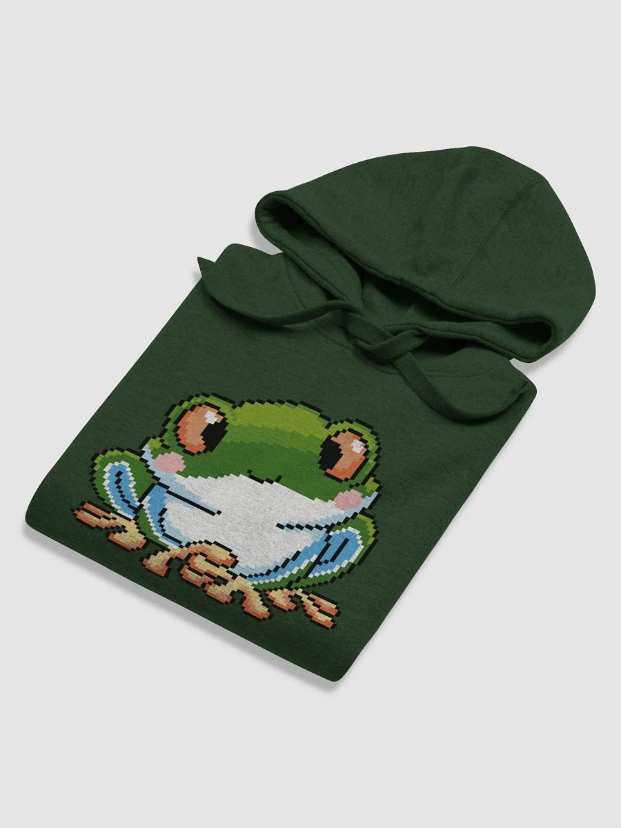 Dark Green Rip the Frog Premium Hoodie product image (3)