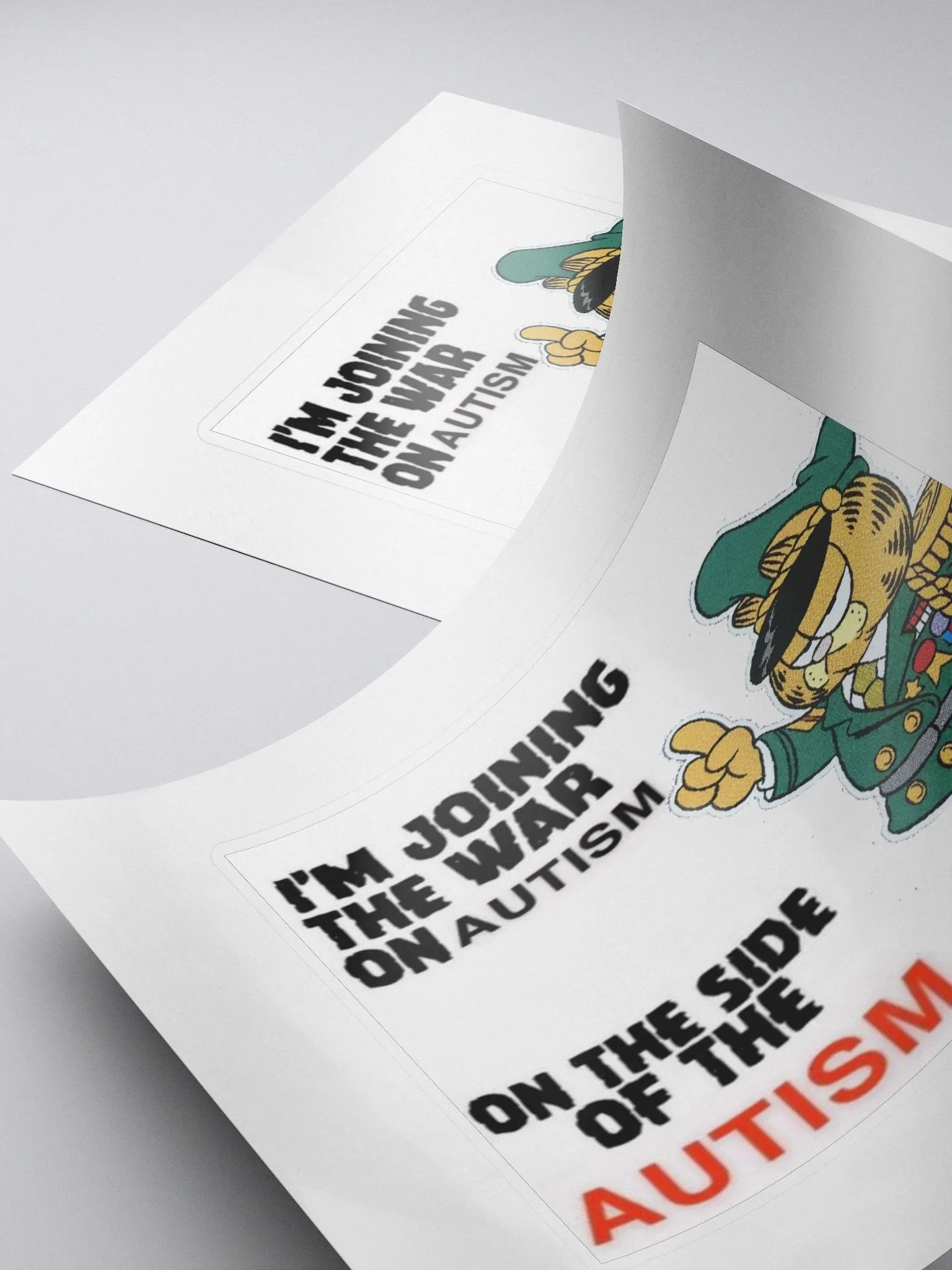 Autism Soldier Sticker product image (4)