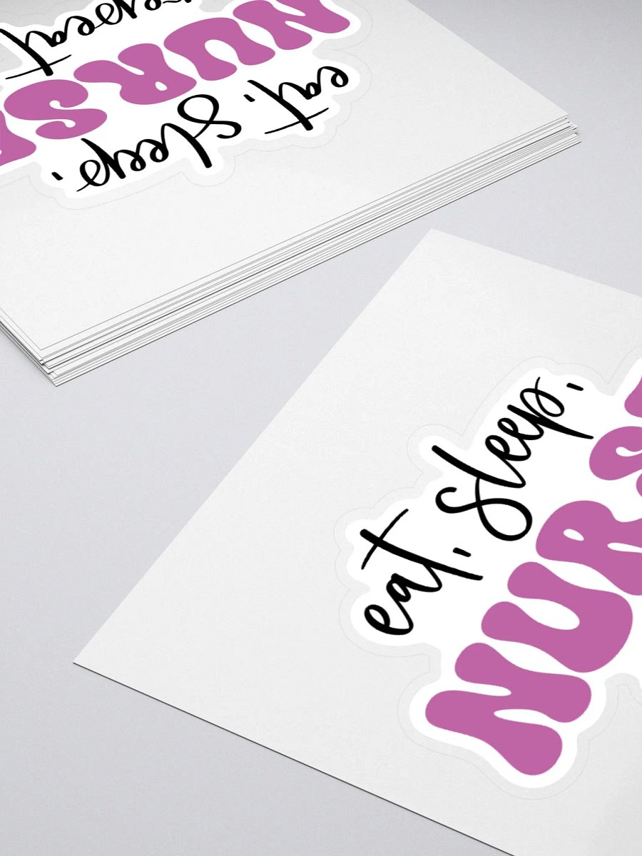 Eat, Sleep, Nurse, Repeat Sticker product image (4)