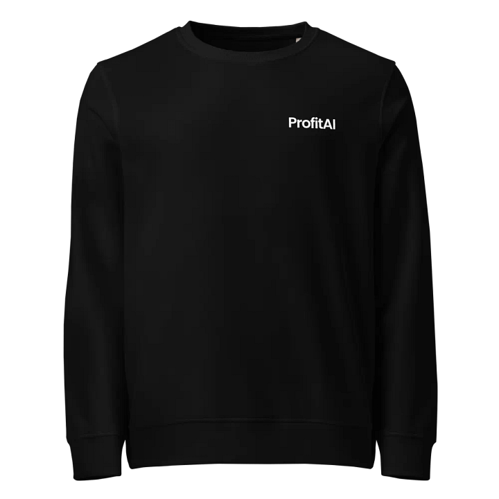 ProfitAI Unisex Crewneck - Black product image (1)