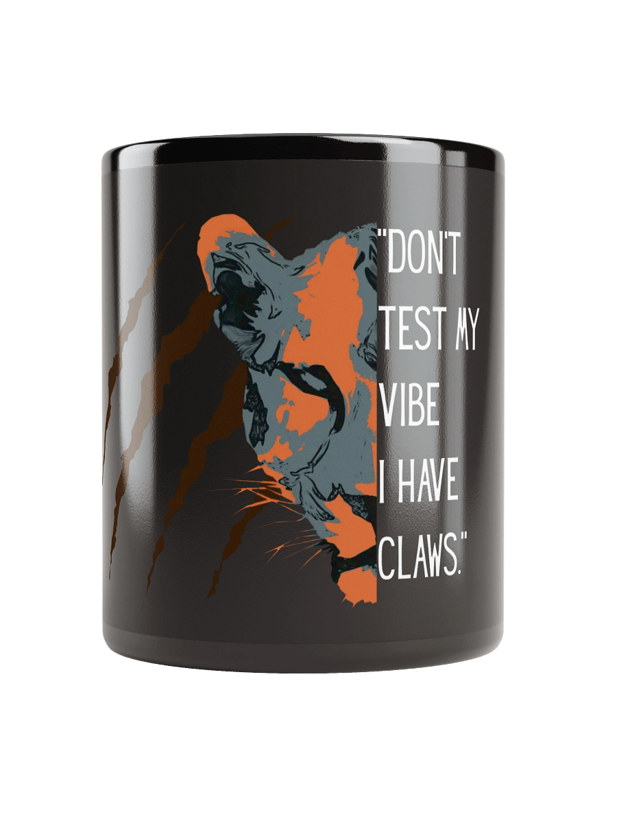 Roaring Tiger Black Glossy Mug product image (9)