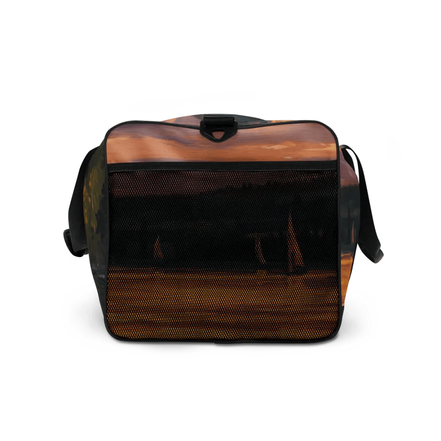 Sunset Lake Sailing, Duffle Bag product image (7)