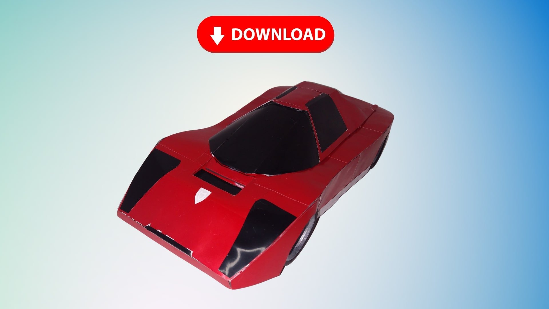 Soda Can Car Manta Montage DIGITAL Plans product image (1)