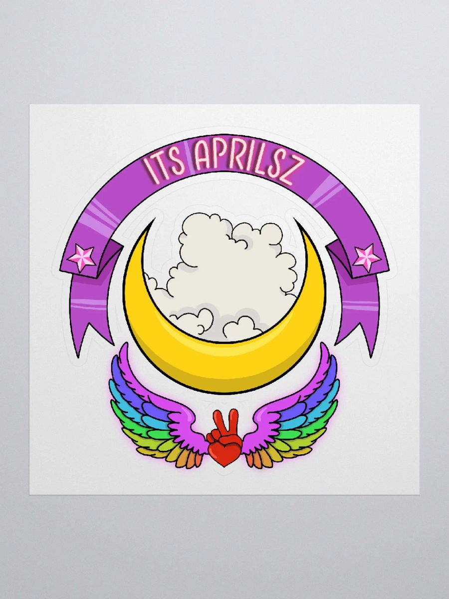 Its Aprilsz Channel Logo Sticker product image (2)