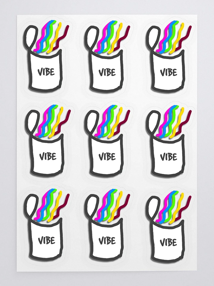 Vibe in a Can - the sticker sheet product image (1)