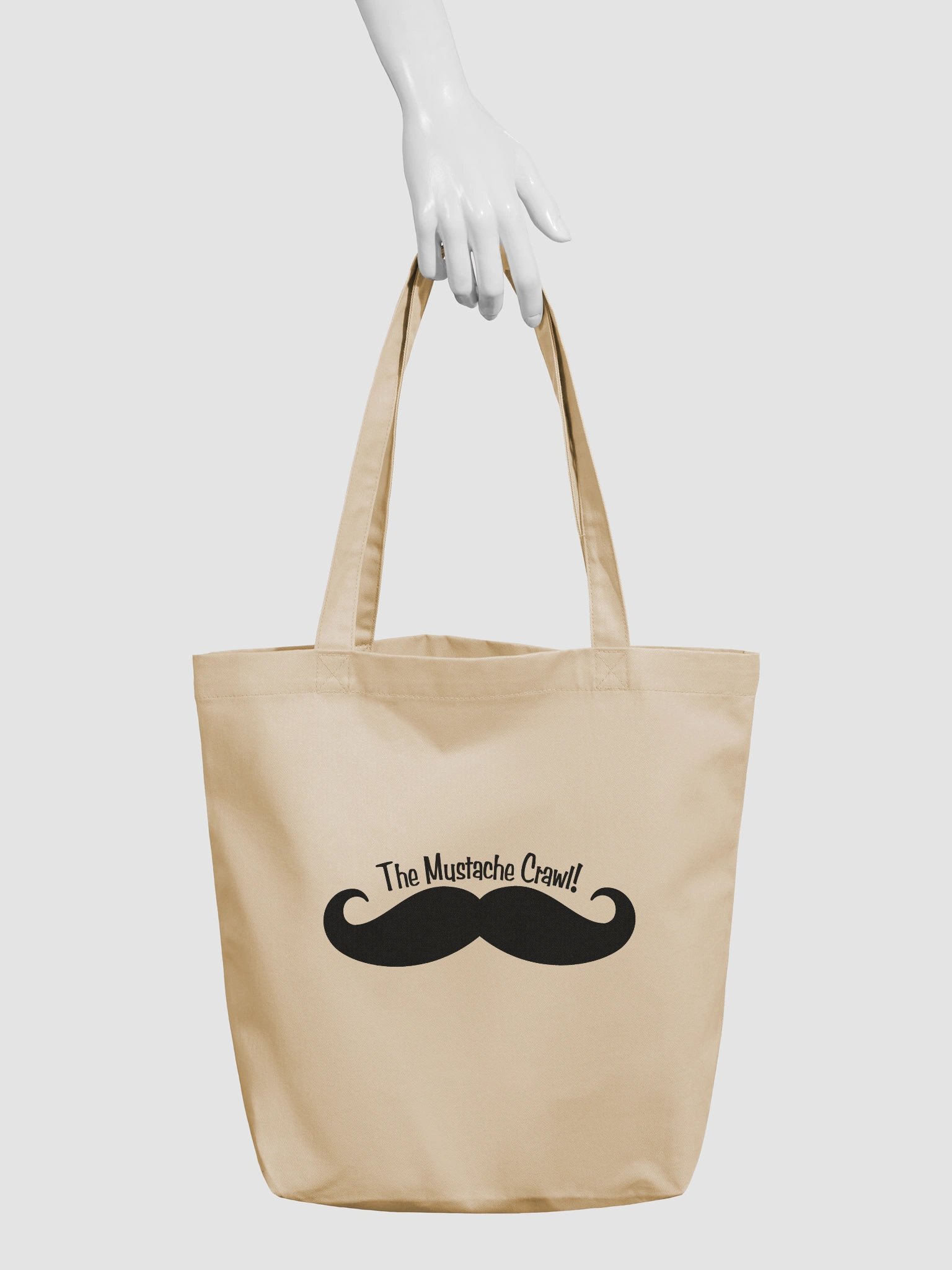 The Mustache Crawl Tote Bag product image (3)
