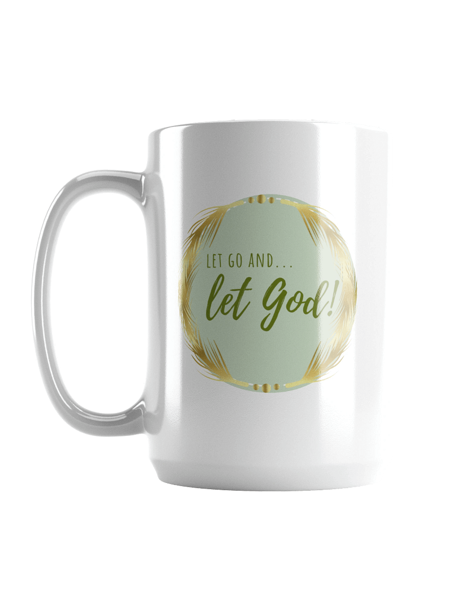 Let Go and Let God Mug product image (6)