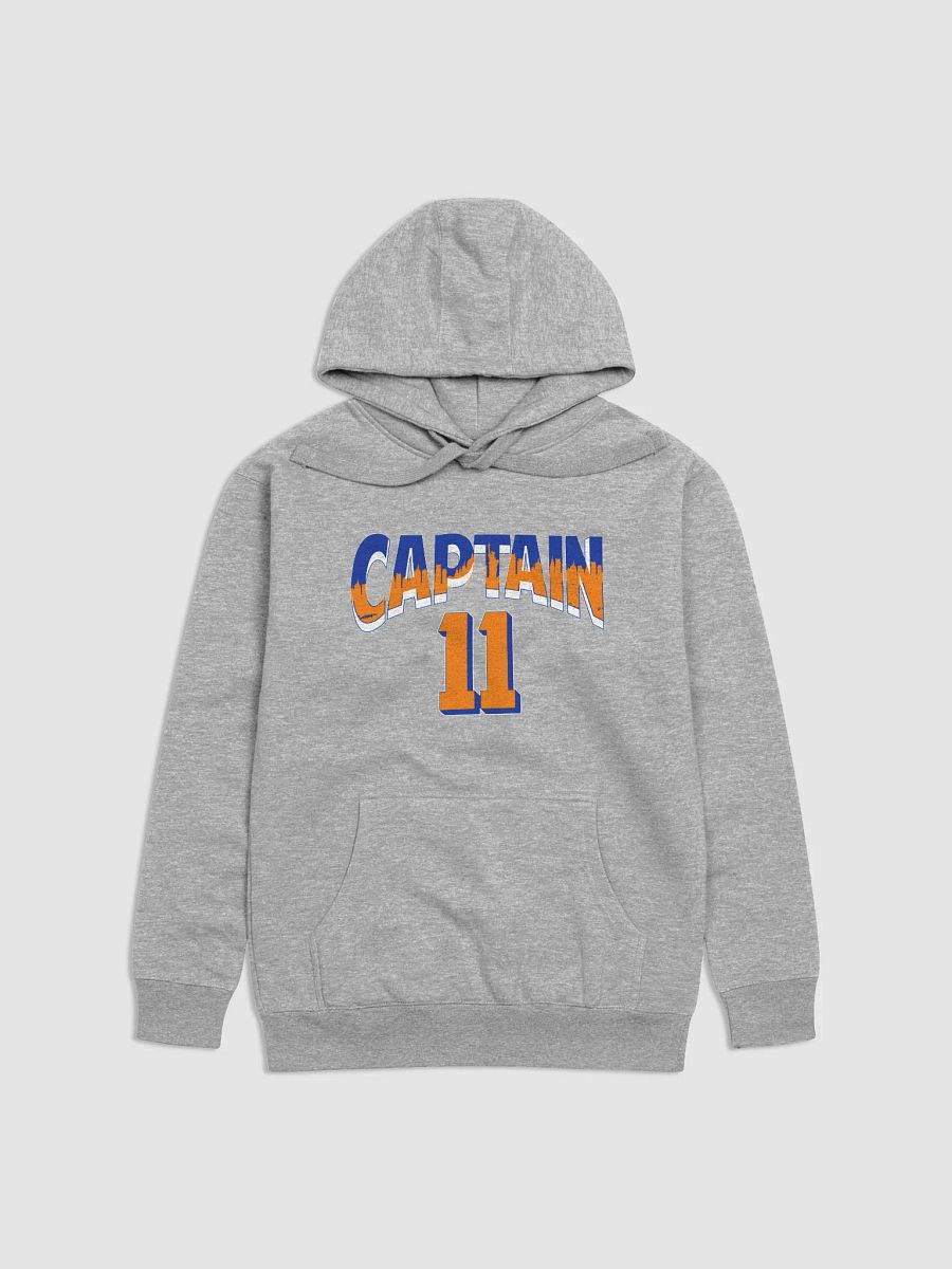Captain 11 New York Skyline Premium Carbon Grey Cotton Hoodie product image (1)