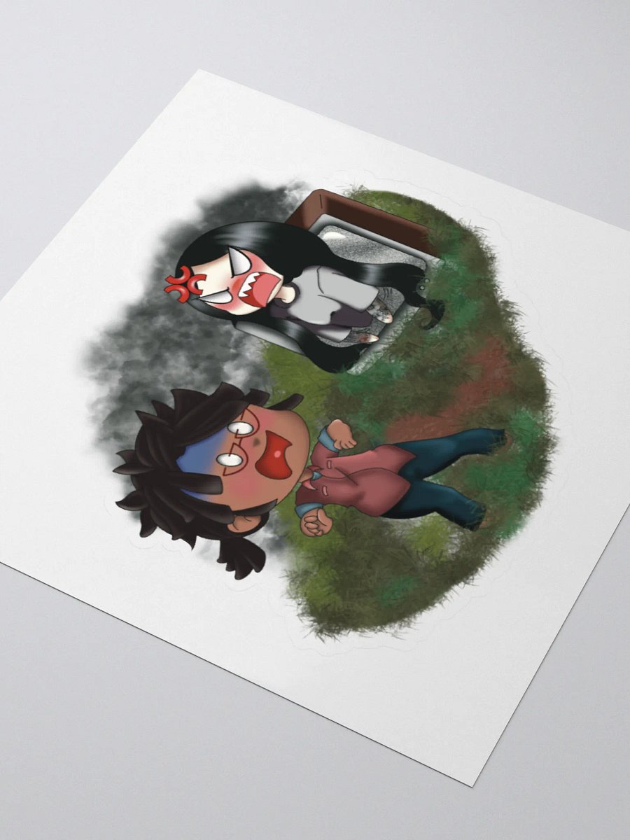 Scared Claudy Sticker product image (8)