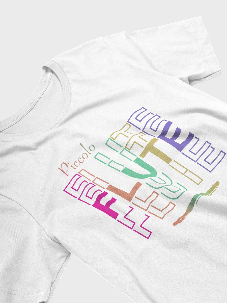 Symmetrical Flute Graphic T-Shirt - Picc - Unisex product image (3)