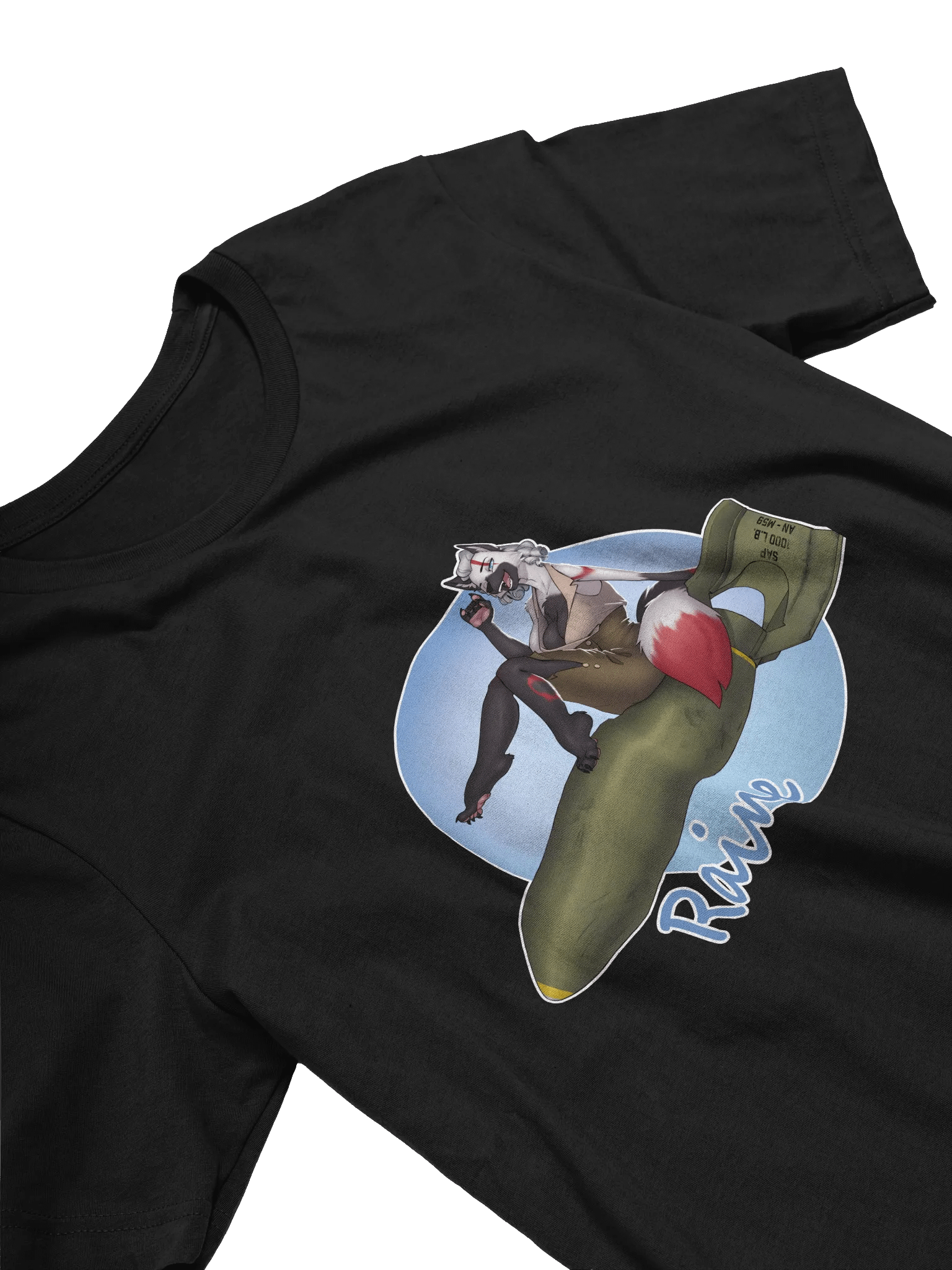 Raine Bomber Pinup T-Shirt product image (3)