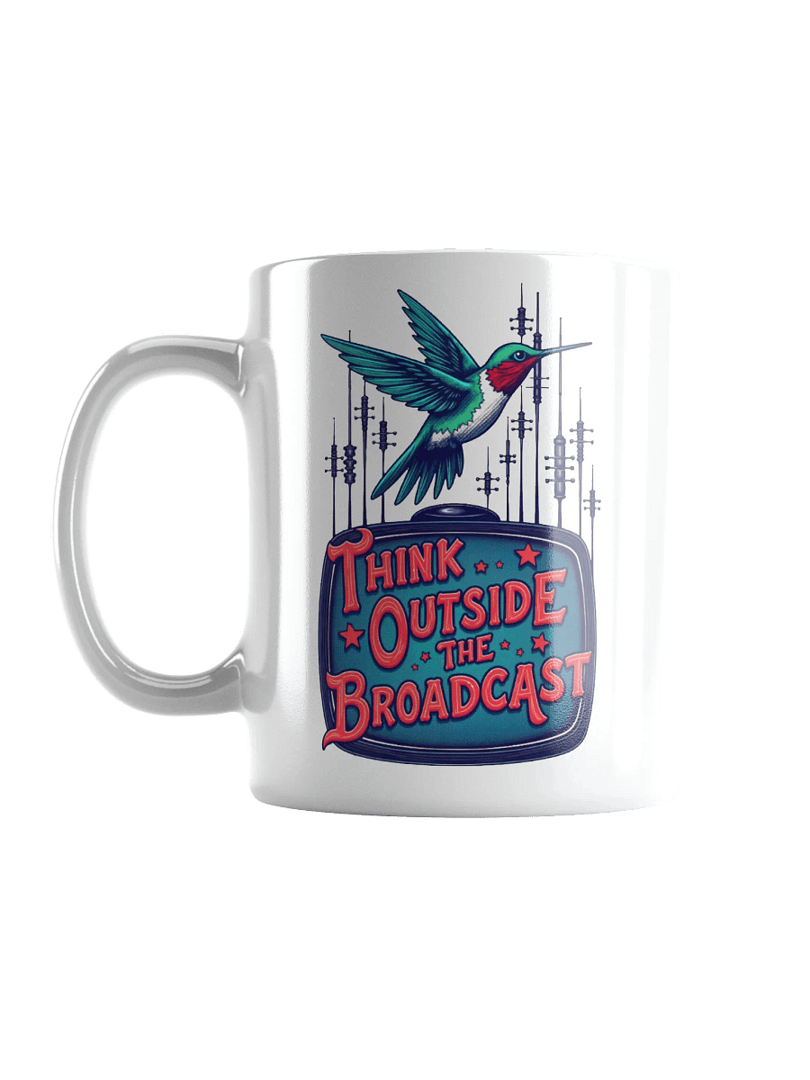 Think Outside The Broadcast Mug product image (6)