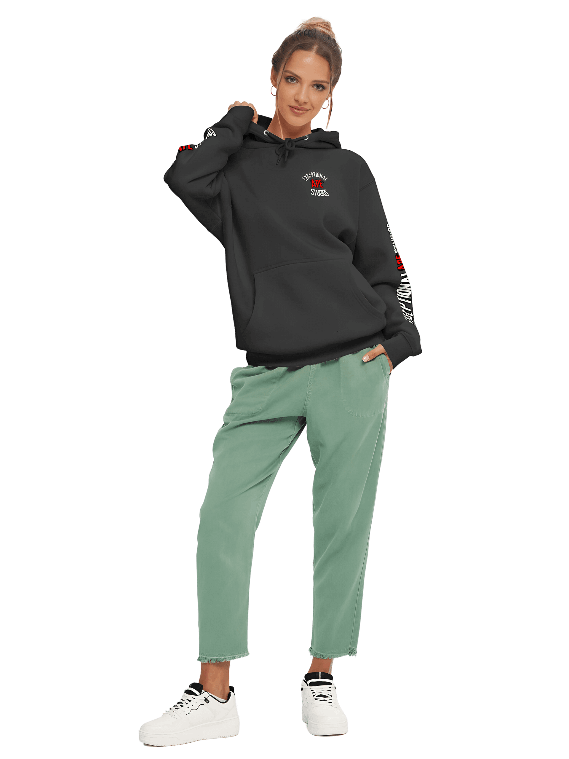 Hoodie - EAS - "Scribbletooth" product image (5)